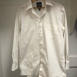 White men’s button down